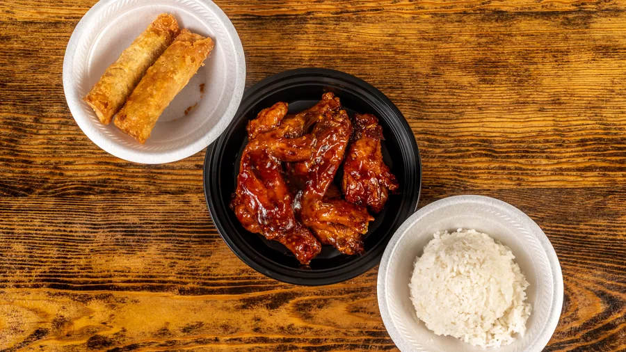 Wings & Rice Combo